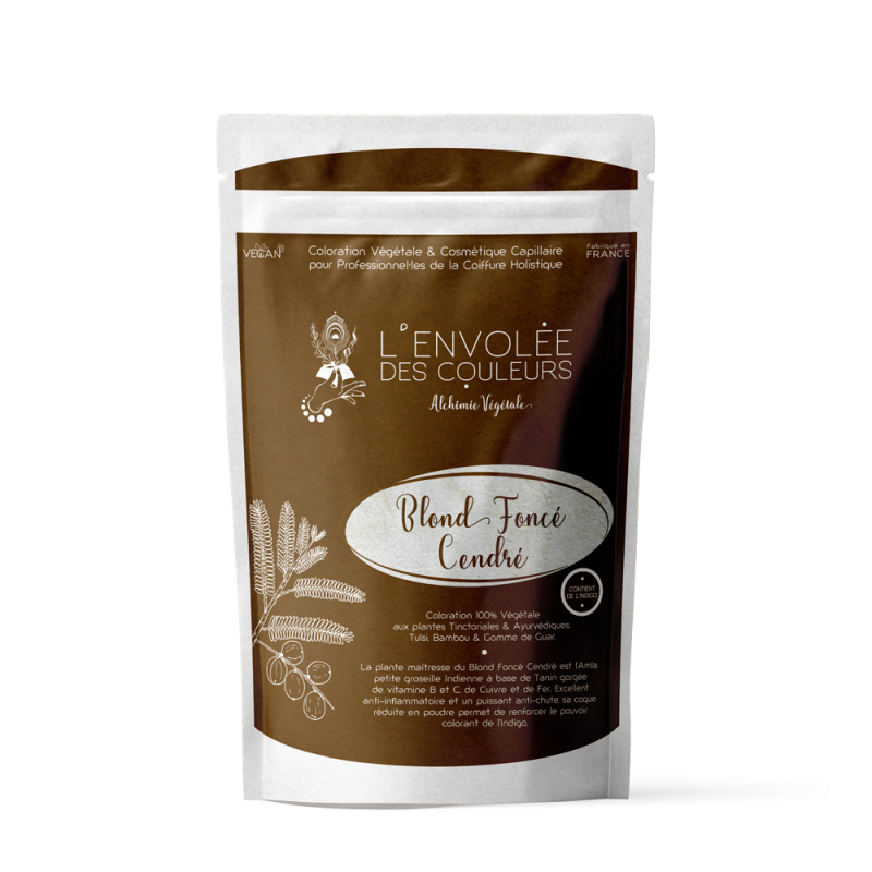 Coloration Végétale Blond Foncé Cendré • 500g
