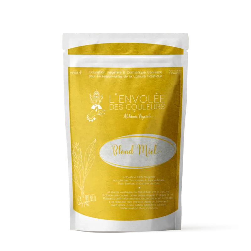 Coloration Végétale Blond Miel • 100g