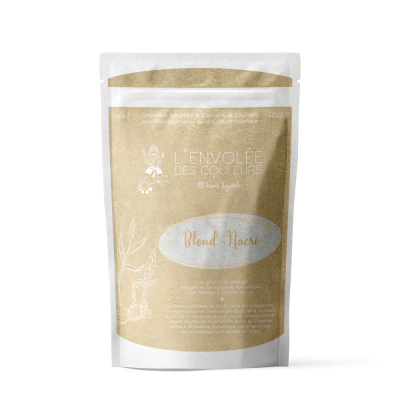 Coloration Végétale Blond Nacré • 100g