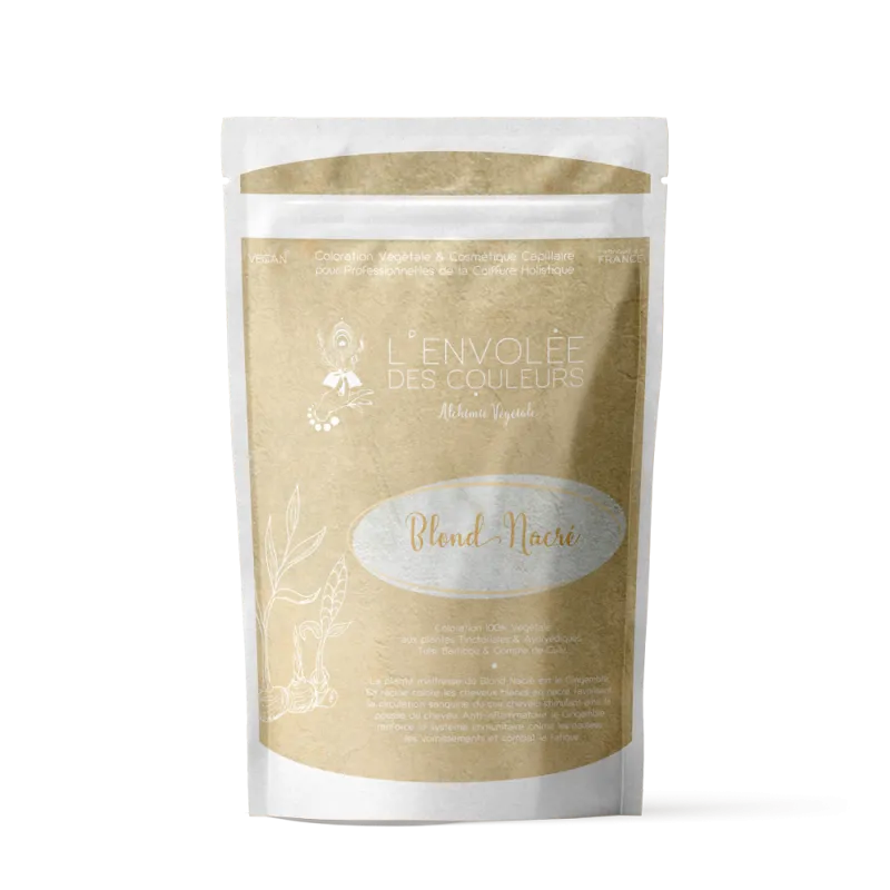Coloration Végétale Blond Nacré • 100g