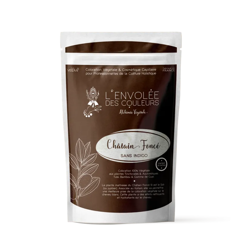 Coloration Végétale Châtain Foncé SI • 500g