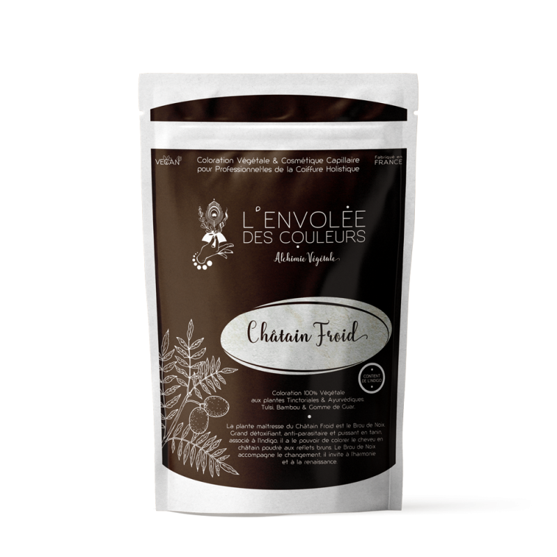 Coloration Végétale Châtain Froid • 500g