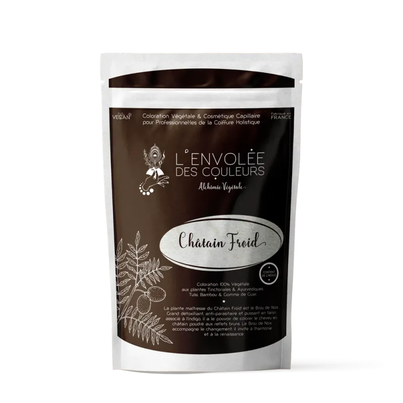Coloration Végétale Châtain Froid • 500g