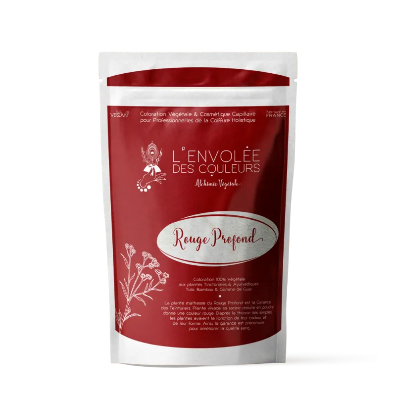 Coloration Végétale Rouge Profond • 500g