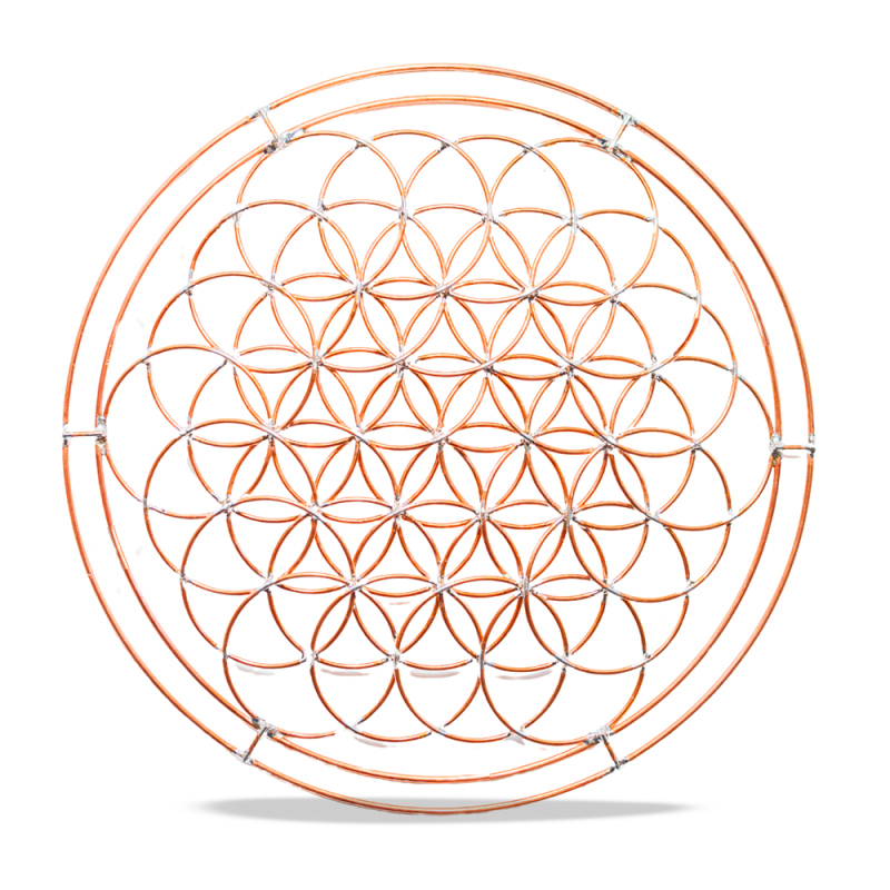 Fleur de vie en Cuivre