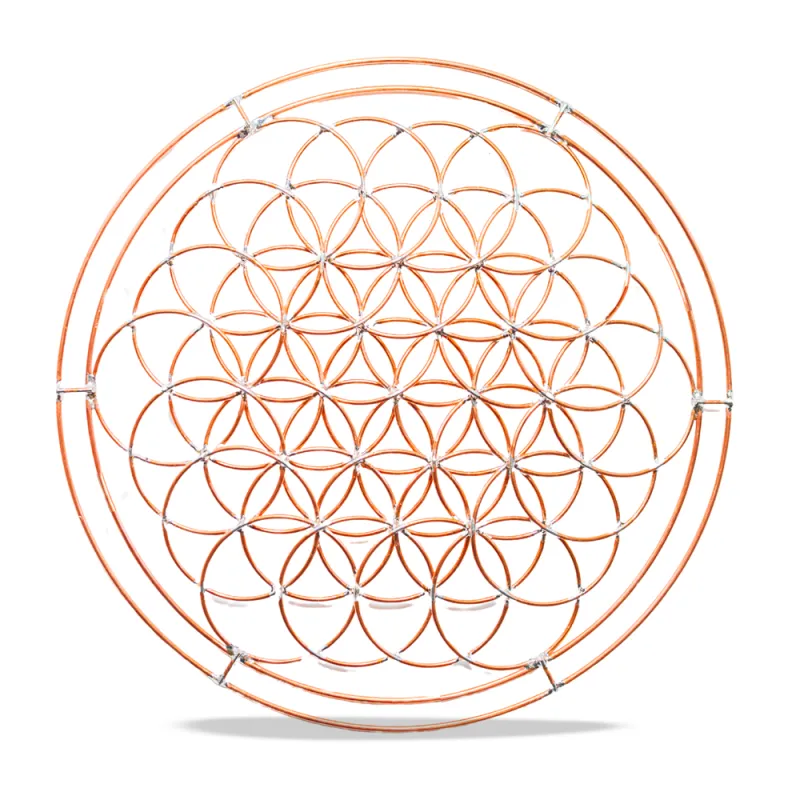 Fleur de vie en Cuivre