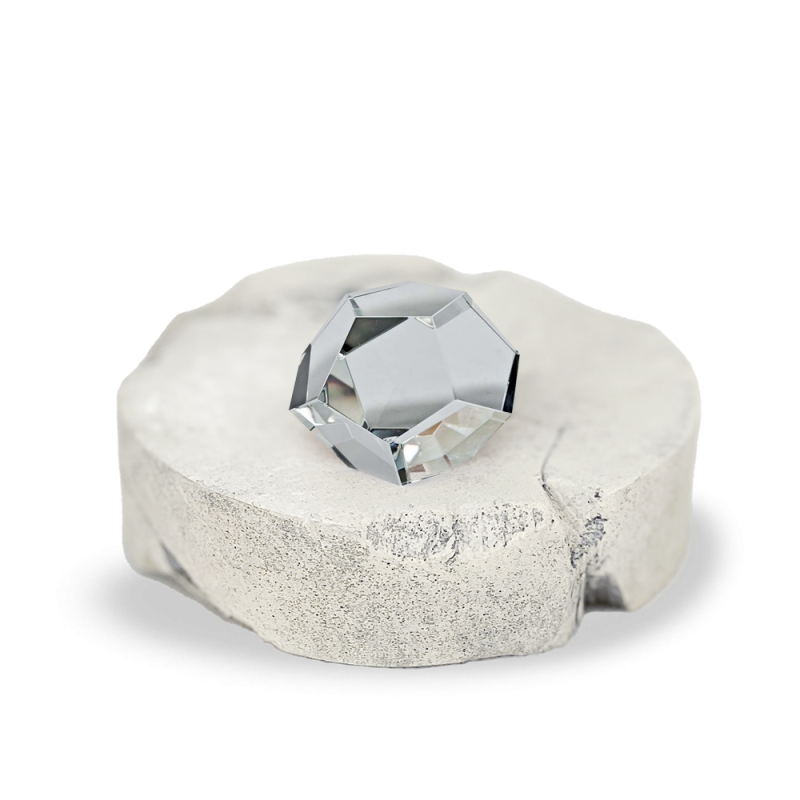 Dodécaèdre en Cristal de Roche