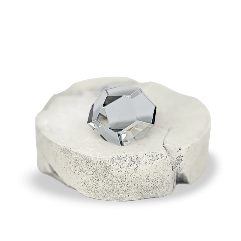 Dodécaèdre en Cristal de Roche
