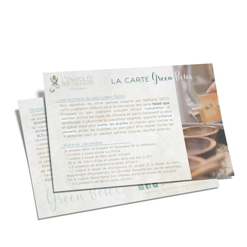 Carte • GREEN BOTOX