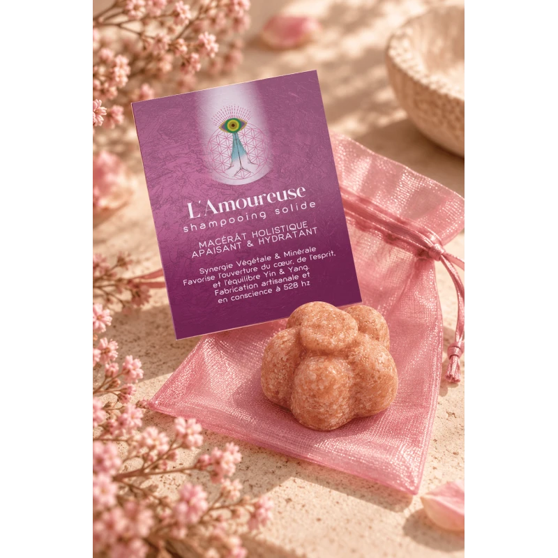 Mini Shampooing Solide traitant à l'argile et huiles essentielles L'Amoureuse