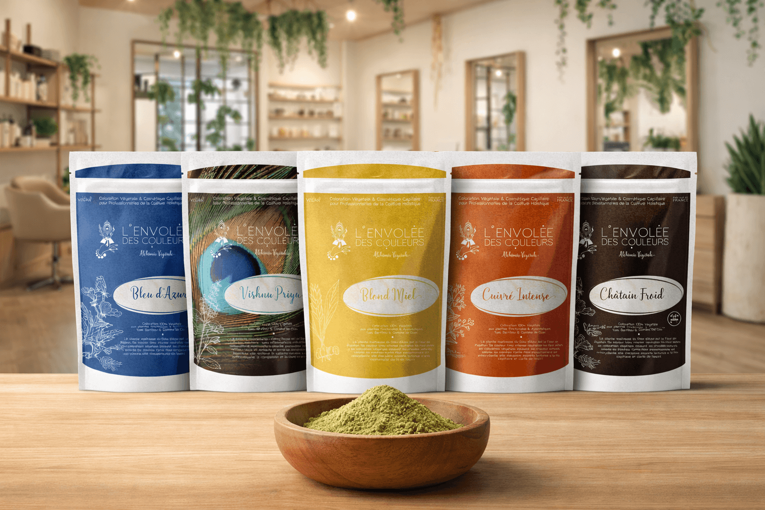 Colorations végétales professionnelles : soin, nuance et vibration Colorations végétales professionnelles : soin, nuance et vibration