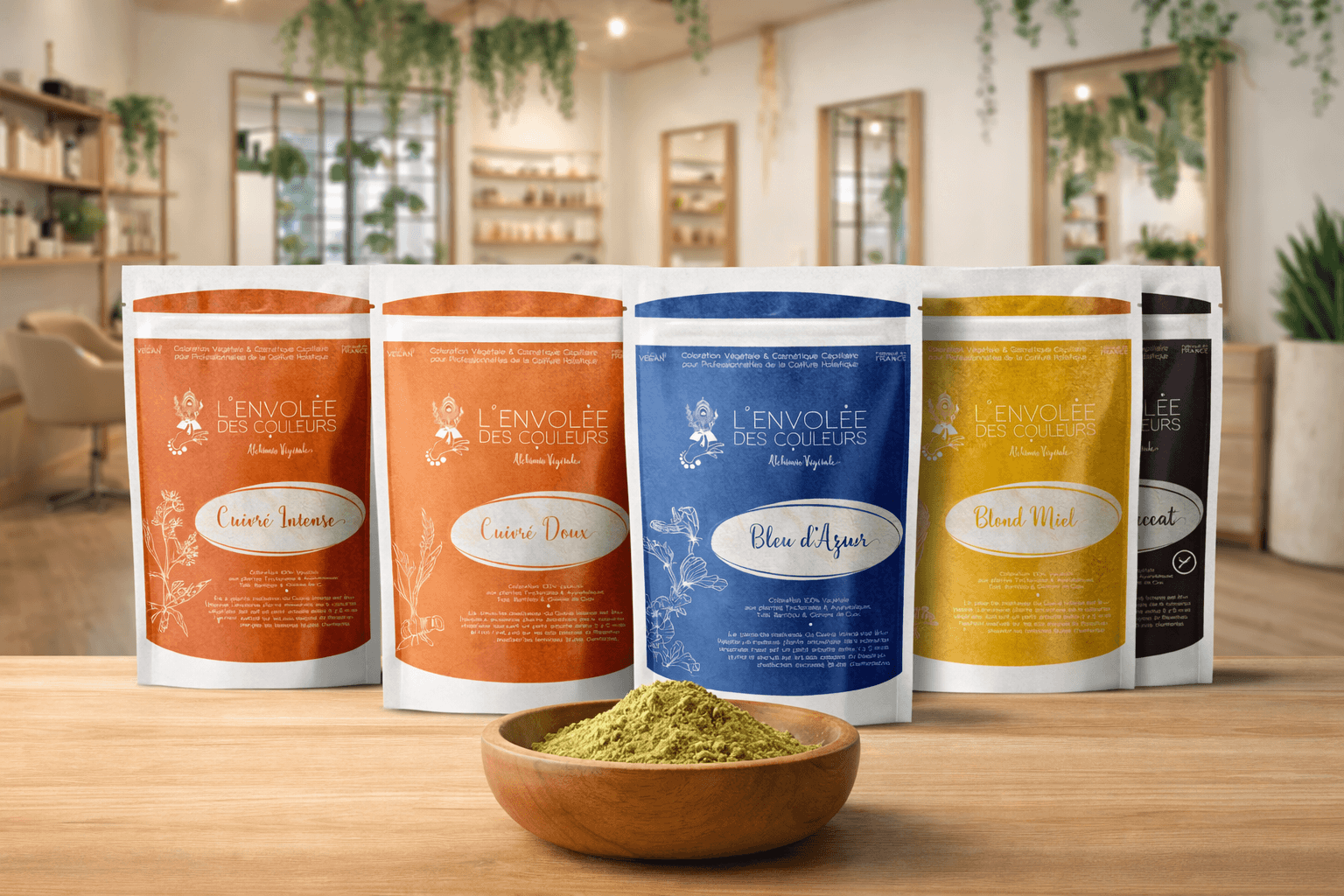 Patine végétale pour les professionnels