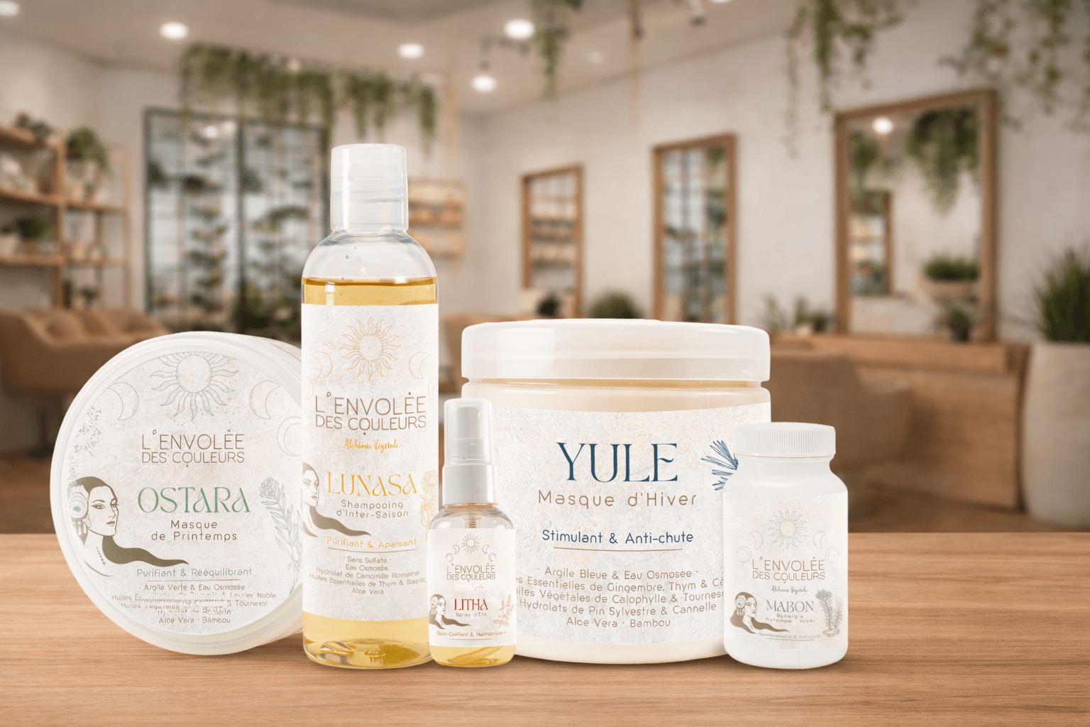 Gamme Celtique – Traitements capillaires naturels et holistiques pour les professionnel•les de la coiffure