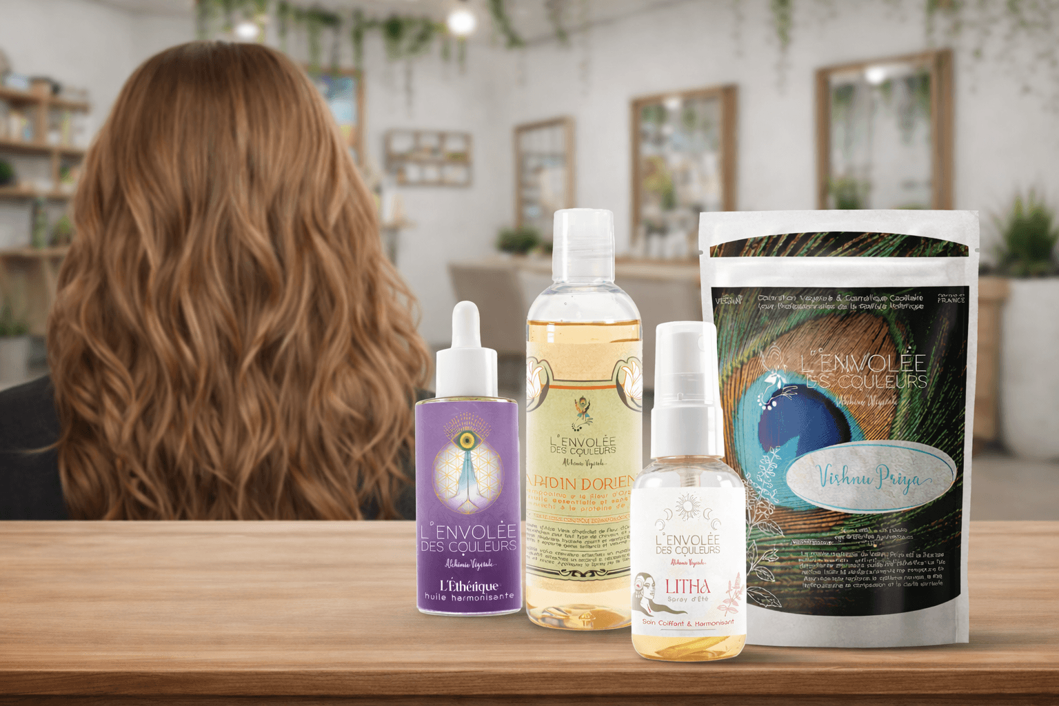 Produits cheveux naturels pour les professionnels de la coiffure