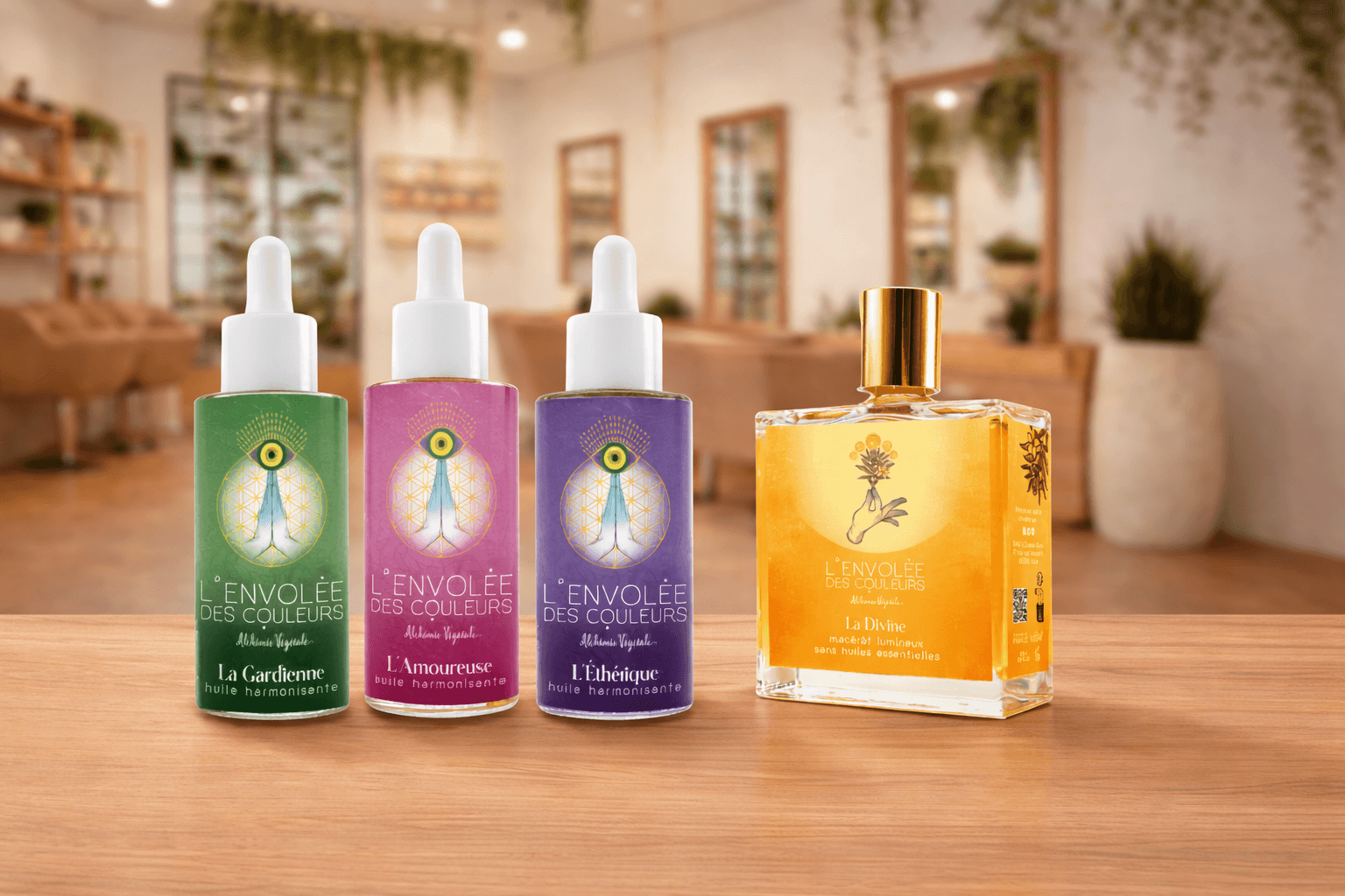 Huile végétale cheveux pour les professionnels de la coiffure