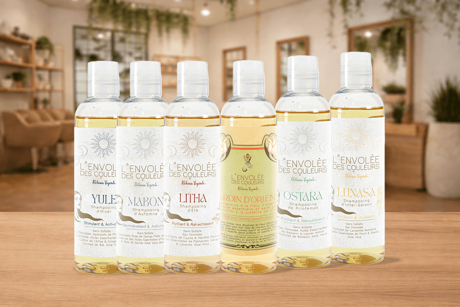 Shampooing végétal gel pour les professionnels de la coiffure