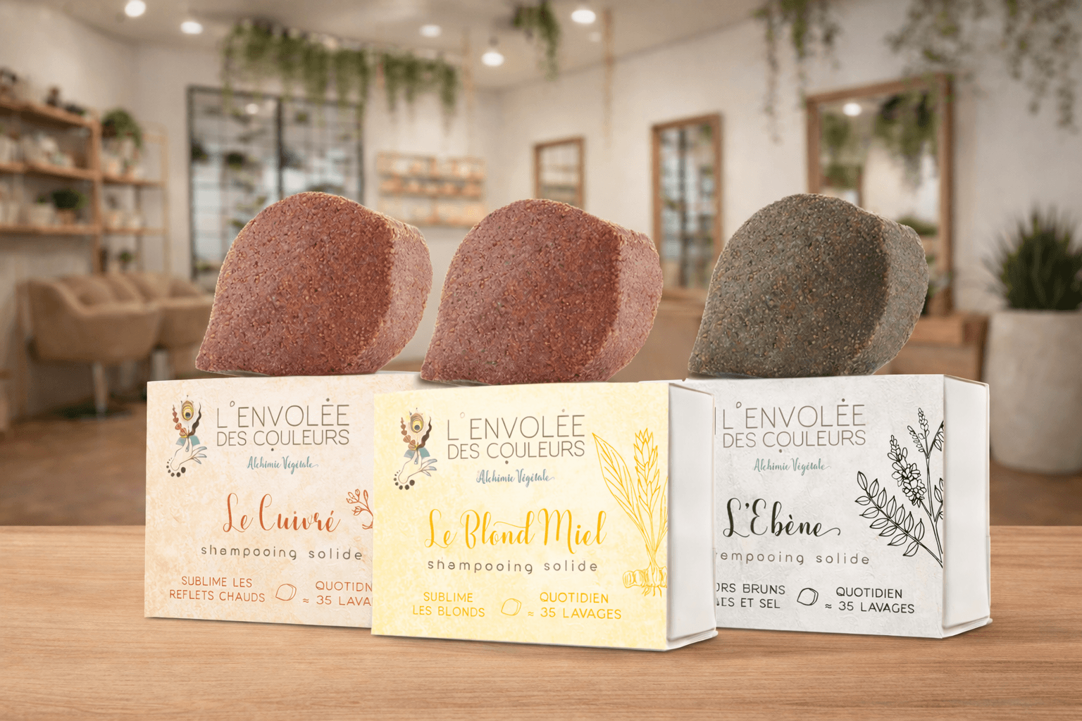 Shampooing pigments professionnel pour sublimer et protéger chaque nuance végétale