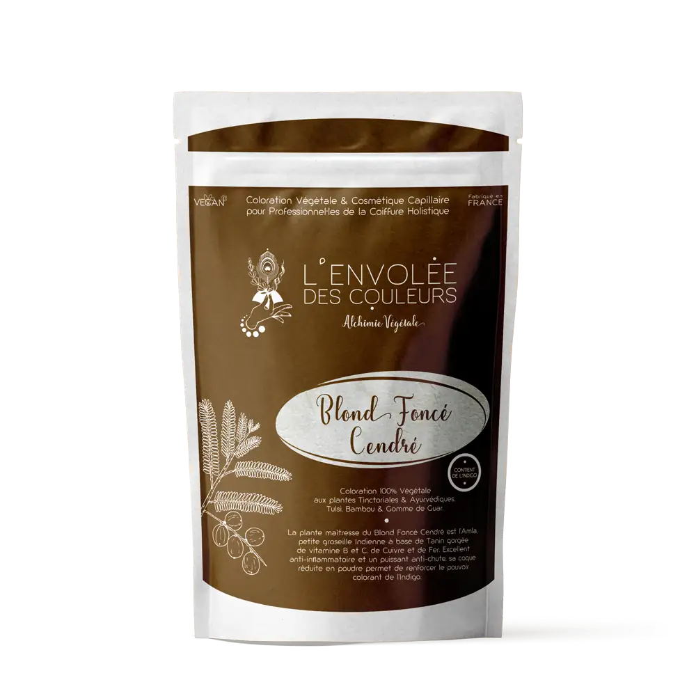 BLOND FONCÉ CENDRÉ